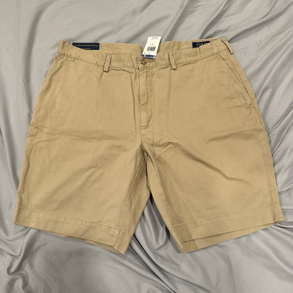 *NWT* Ralph Lauren Khaki Shorts - Size 38 Waist 9” Inseam